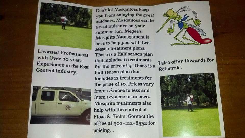 Megees Mosquito Management | 32858 Substation Rd, Frankford, DE 19945 | Phone: (302) 212-8332
