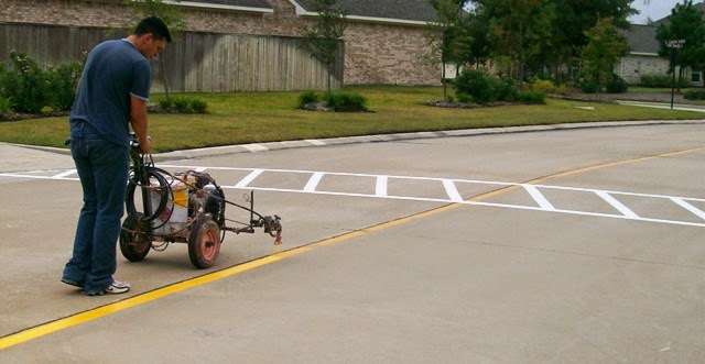 SMR Striping | 14391 Millmac Rd, Conroe, TX 77303, USA | Phone: (713) 471-0574