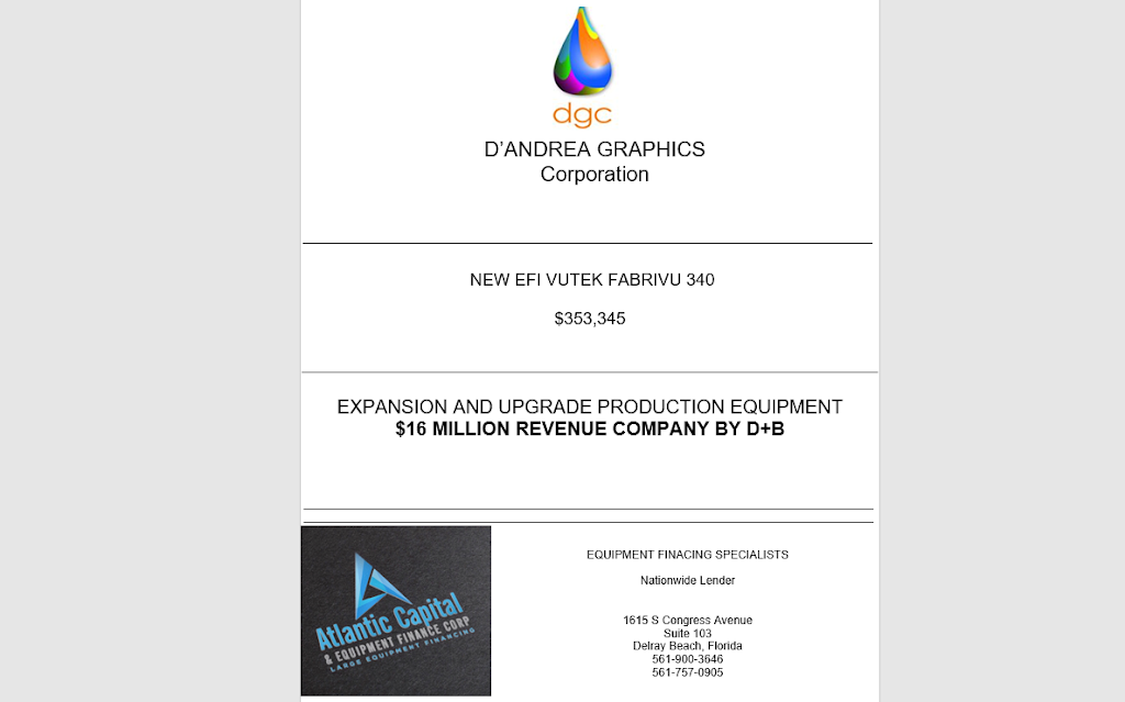 Atlantic Capital Equipment Finance | 1615 S Congress Ave Suite 103, Delray Beach, FL 33445, USA | Phone: (561) 900-3646