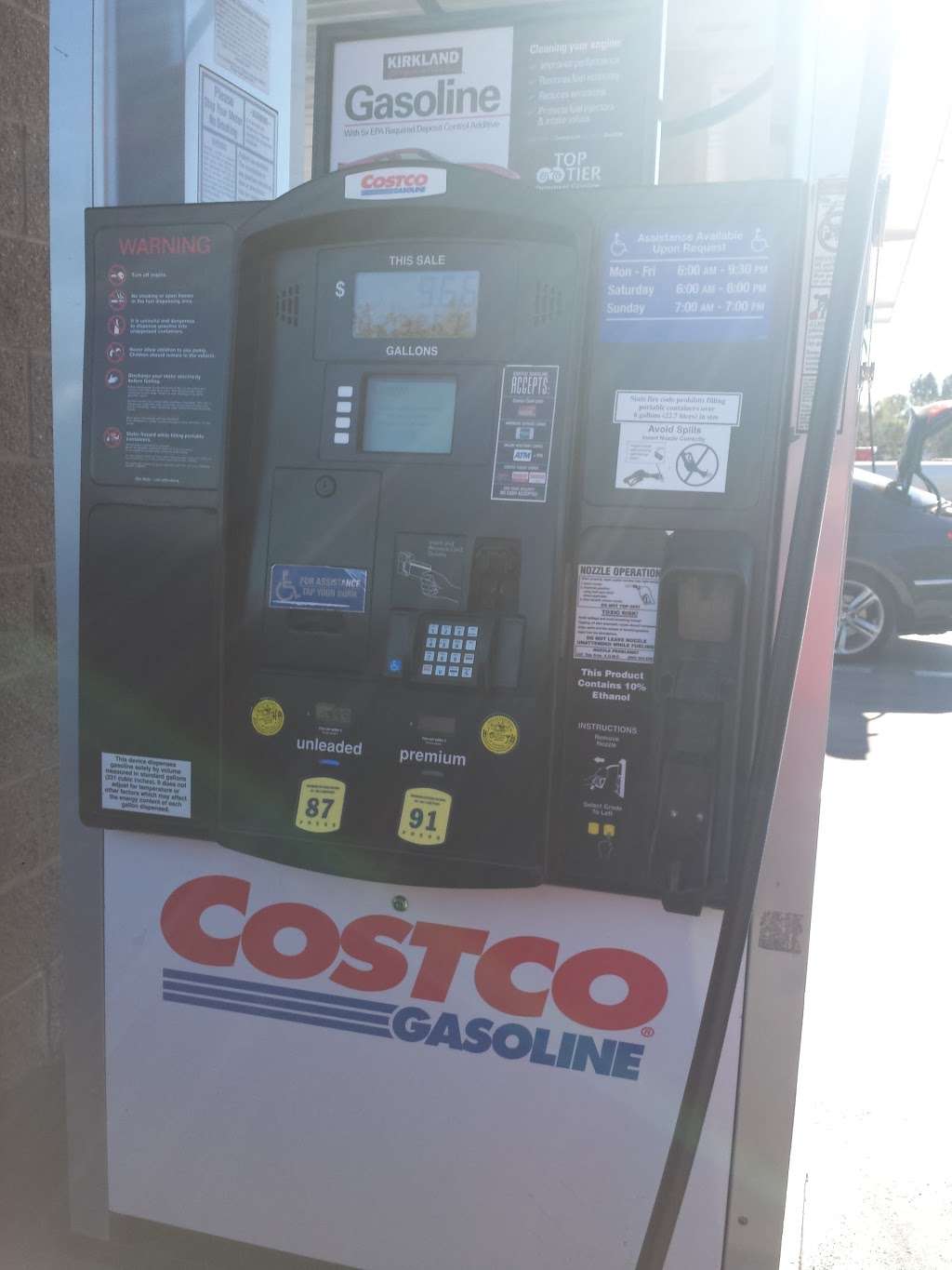 Costco Gasoline | 4801 Central Ave, Richmond, CA 94804 | Phone: (510) 898-2000