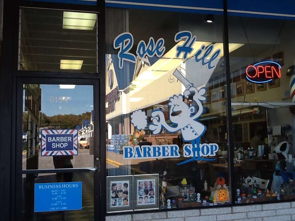 Rose hill barber shop | 6134 Rose Hill Dr, Alexandria, VA 22310, USA | Phone: (703) 971-5860