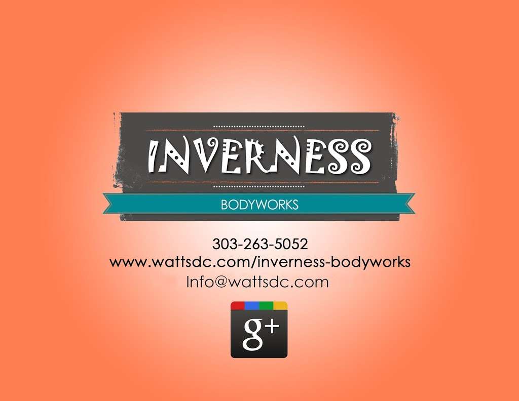 Inverness BodyWorks | 88 Inverness Cir E h107, Englewood, CO 80112 | Phone: (720) 663-7164