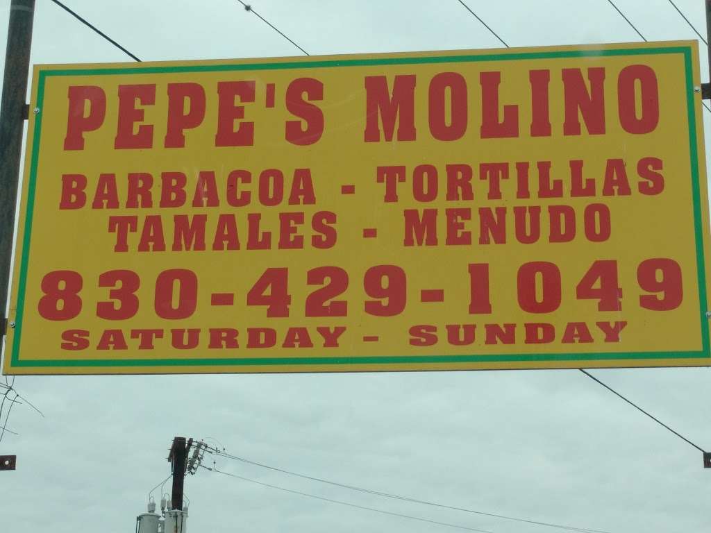 Pepes Molino | 7857 Lantana Ln, Somerset, TX 78069, USA | Phone: (830) 429-1049