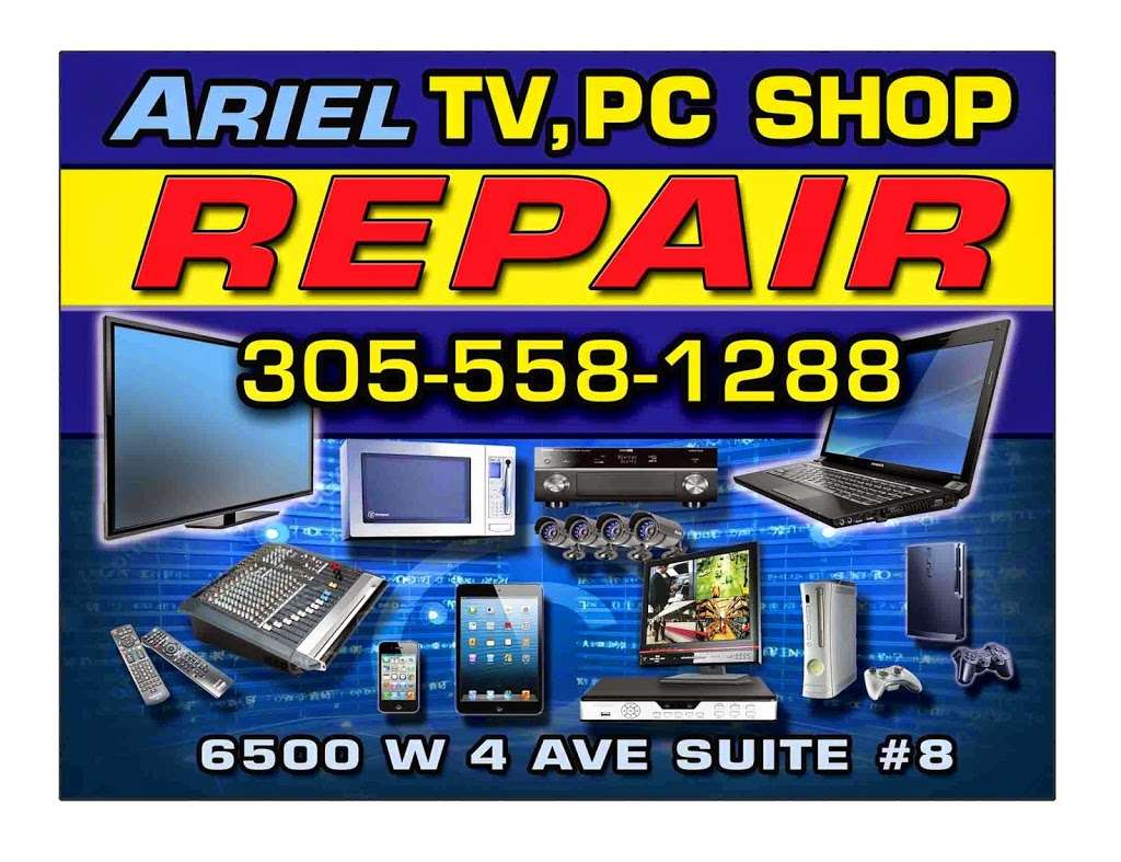 Ariel Tv Parts and Repair Services | 6500 W 4th Ave #8, Hialeah, FL 33012, USA | Phone: (305) 558-1288