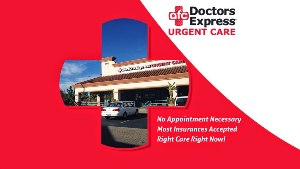 AFC Urgent Care Riverside, CA | 191 Alessandro Blvd #9a, Riverside, CA 92508 | Phone: (951) 749-5511