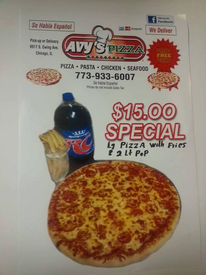 Avys Pizza | 9917 S Ewing Ave, Chicago, IL 60617, USA | Phone: (773) 933-6007