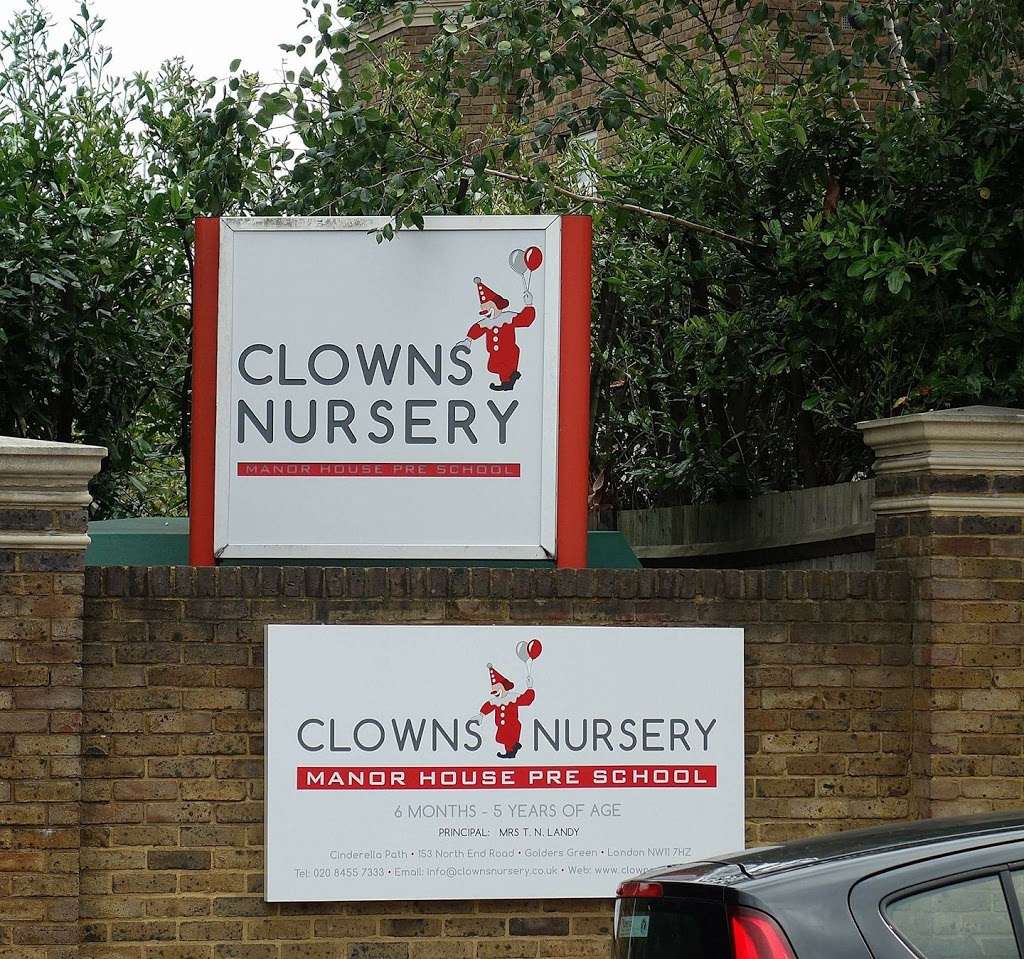 Clowns Day Nursery | 153 N End Rd, London NW11 7HZ, UK | Phone: 020 8455 7333