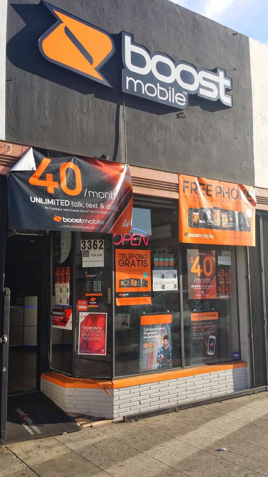 Boost Mobile | 3362 1/2 8th St, Los Angeles, CA 90005, USA | Phone: (213) 381-3333