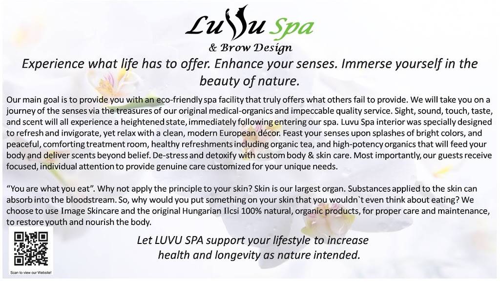 Luvu Spa & Brow Design | 303 N Northwest Hwy, Park Ridge, IL 60068, USA | Phone: (224) 715-5888