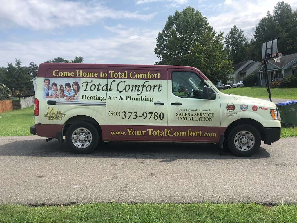Total Comfort Heating, Air & Plumbing | 2403 Airport Ave, Fredericksburg, VA 22401 | Phone: (540) 373-9780