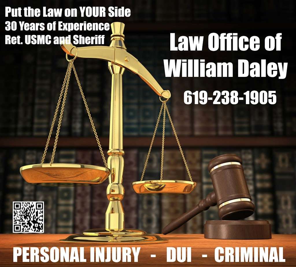 Law Office of William Daley | San Diego, CA 92101, USA | Phone: (619) 238-1905