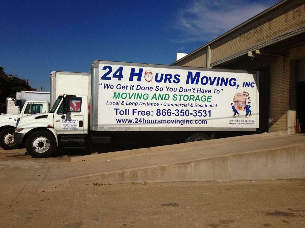 24 Hours Moving, Inc. | 4852 Top Line Dr, Dallas, TX 75247, USA | Phone: (866) 350-3531