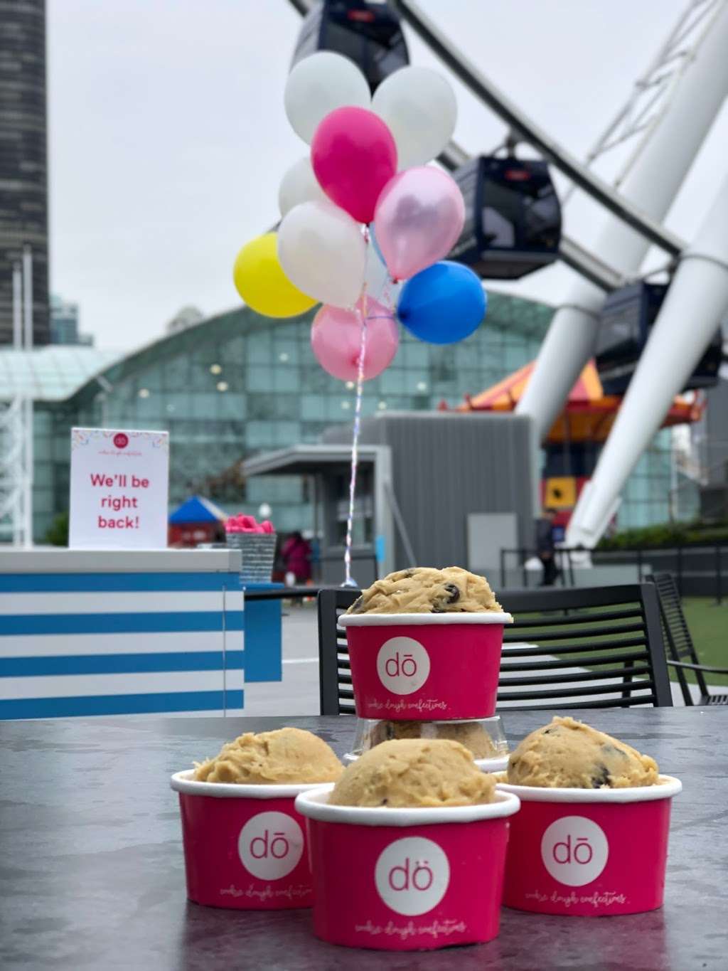 DŌ, Cookie Dough Confections - Navy Pier | Near base of ferris wheel where line begins, 600 E Grand Ave, Chicago, IL 60611, USA | Phone: (646) 892-3600