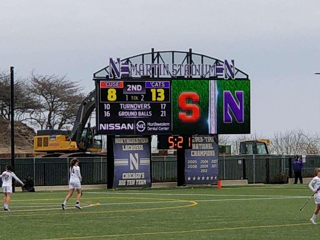 Lanny and Sharon Martin Stadium Northwestern University | 2235 Campus Dr, Evanston, IL 60208