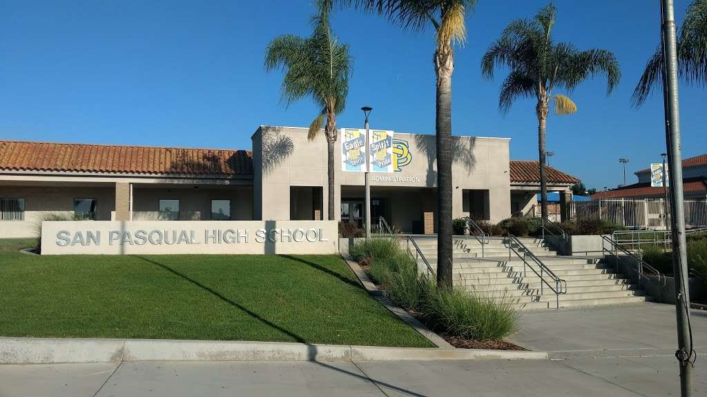 San Pasqual High School | 3300 Bear Valley Pkwy, Escondido, CA 92025, USA | Phone: (760) 291-6000