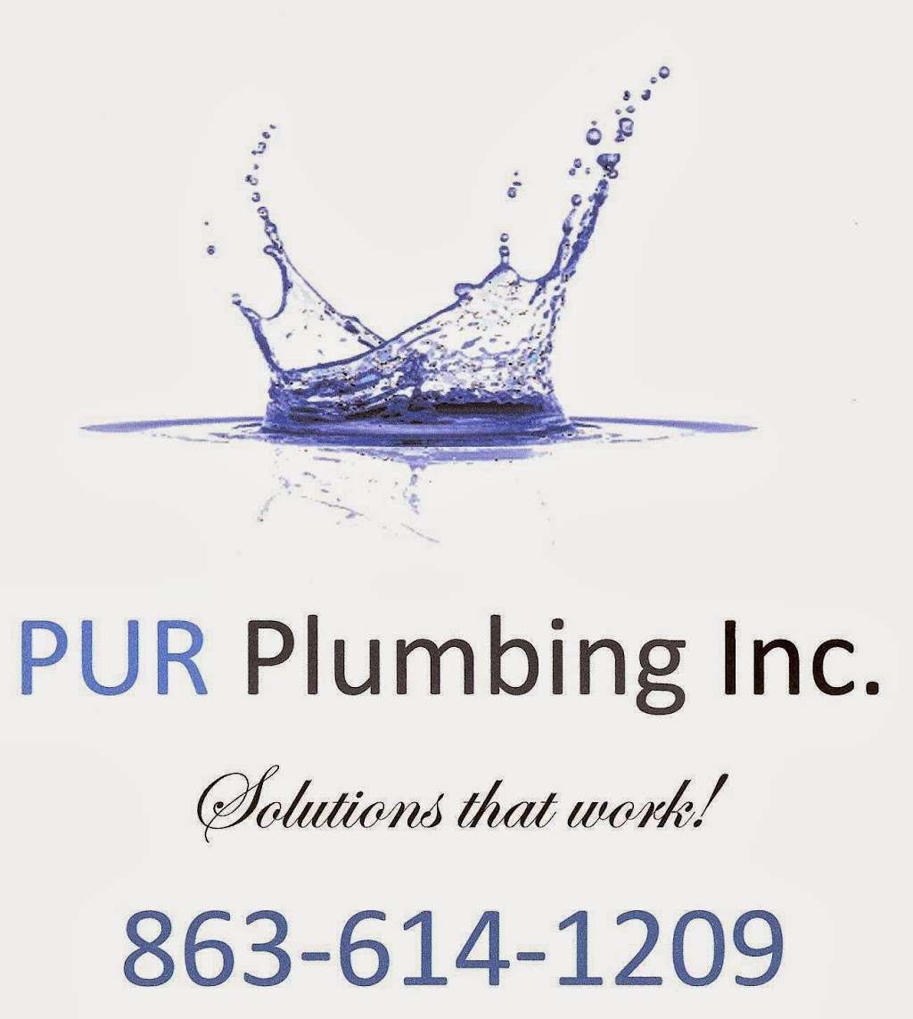 PUR Plumbing Inc | 6302 Cypress Gardens Blvd #100, Winter Haven, FL 33880, USA | Phone: (863) 614-1209