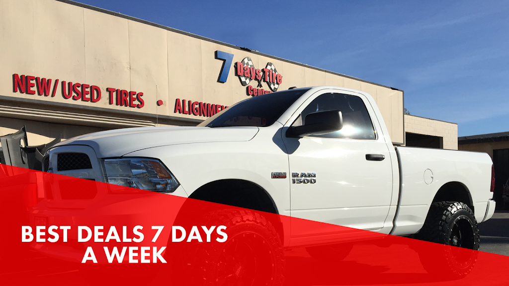 7 Days Tire Center - Santa Ana | 1511 S Main St, Santa Ana, CA 92707, USA | Phone: (714) 835-3606