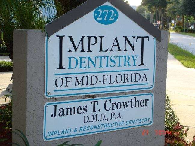 James T Crowther DMD | 272 E Graves Ave, Orange City, FL 32763, USA | Phone: (386) 775-4300