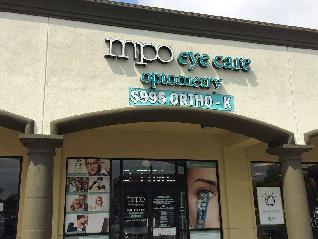 MPO Eyecare Optometry | 349 E Main St #103, Alhambra, CA 91801, USA | Phone: (626) 573-9336