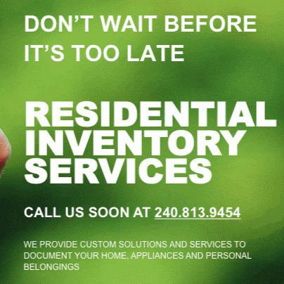 Residential Inventory Services | Maryland | 12710 Piedmont Rd, Clarksburg, MD 20871, USA | Phone: (240) 813-9454