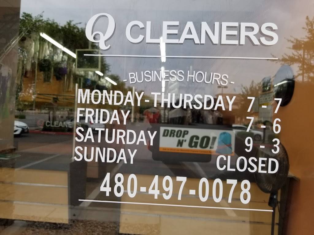 Q Cleaners | 4844 S Val Vista Dr A109, Gilbert, AZ 85298, USA | Phone: (480) 497-0078