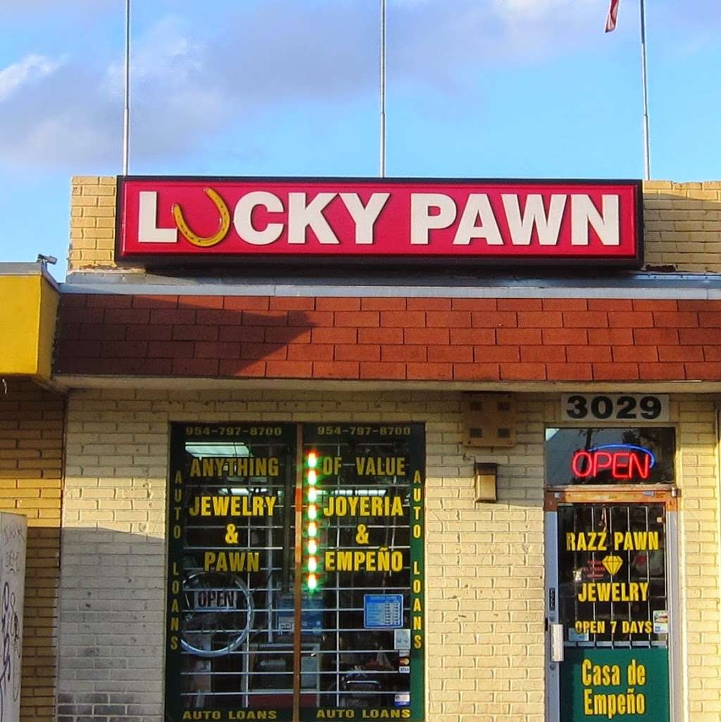 Lucky Pawn & Jewelry | 3029 Davie Blvd, Fort Lauderdale, FL 33312, USA | Phone: (954) 797-8700