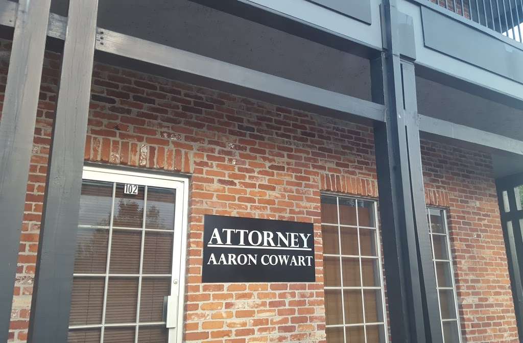 Attorney Aaron Cowart | 14900 Farm to Market Rd 529 #102, Houston, TX 77095, USA | Phone: (832) 593-4084