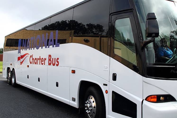 National Charter Bus Alexandria | 4711A Eisenhower Ave, Alexandria, VA 22304, USA | Phone: (571) 888-8128