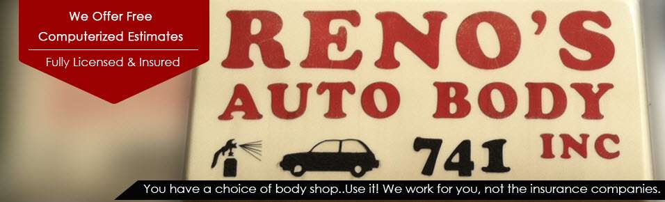 Renos Autobody Inc | 741 W Hollis St, Nashua, NH 03062, USA | Phone: (603) 882-7636