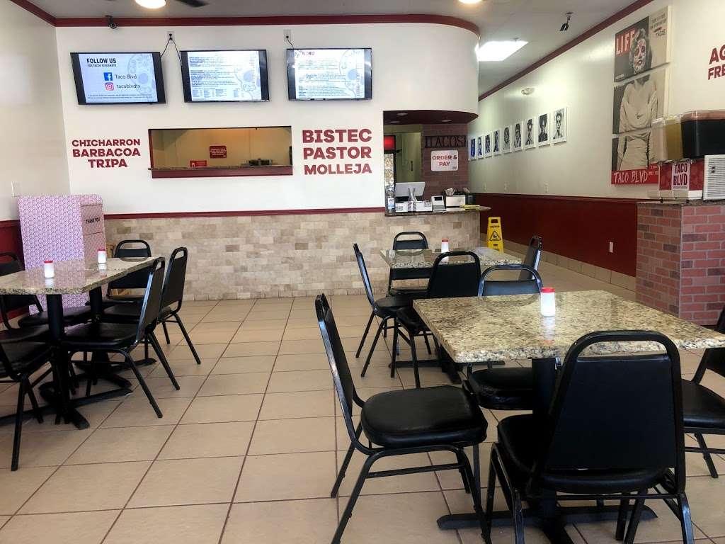 Taco Blvd | 18360 Blanco Rd #116, San Antonio, TX 78258 | Phone: (210) 998-2282