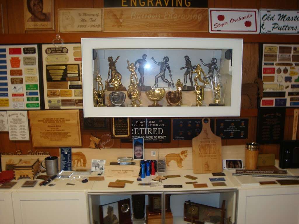 BARROWS ENGRAVING | 1414 Sleepy Hollow Rd, Pennsburg, PA 18073, USA | Phone: (215) 679-7787