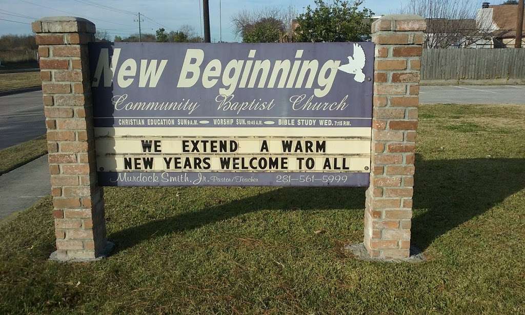 New Beginning Comm Baptist Church | 8811 S Kirkwood Rd, Houston, TX 77099, USA | Phone: (281) 561-5999