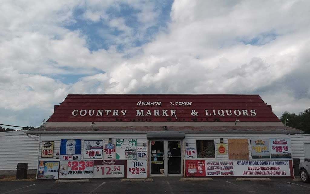 Cream Ridge Country Market & Liquors | 794 Monmouth Rd, Cream Ridge, NJ 08514, USA | Phone: (609) 758-7222