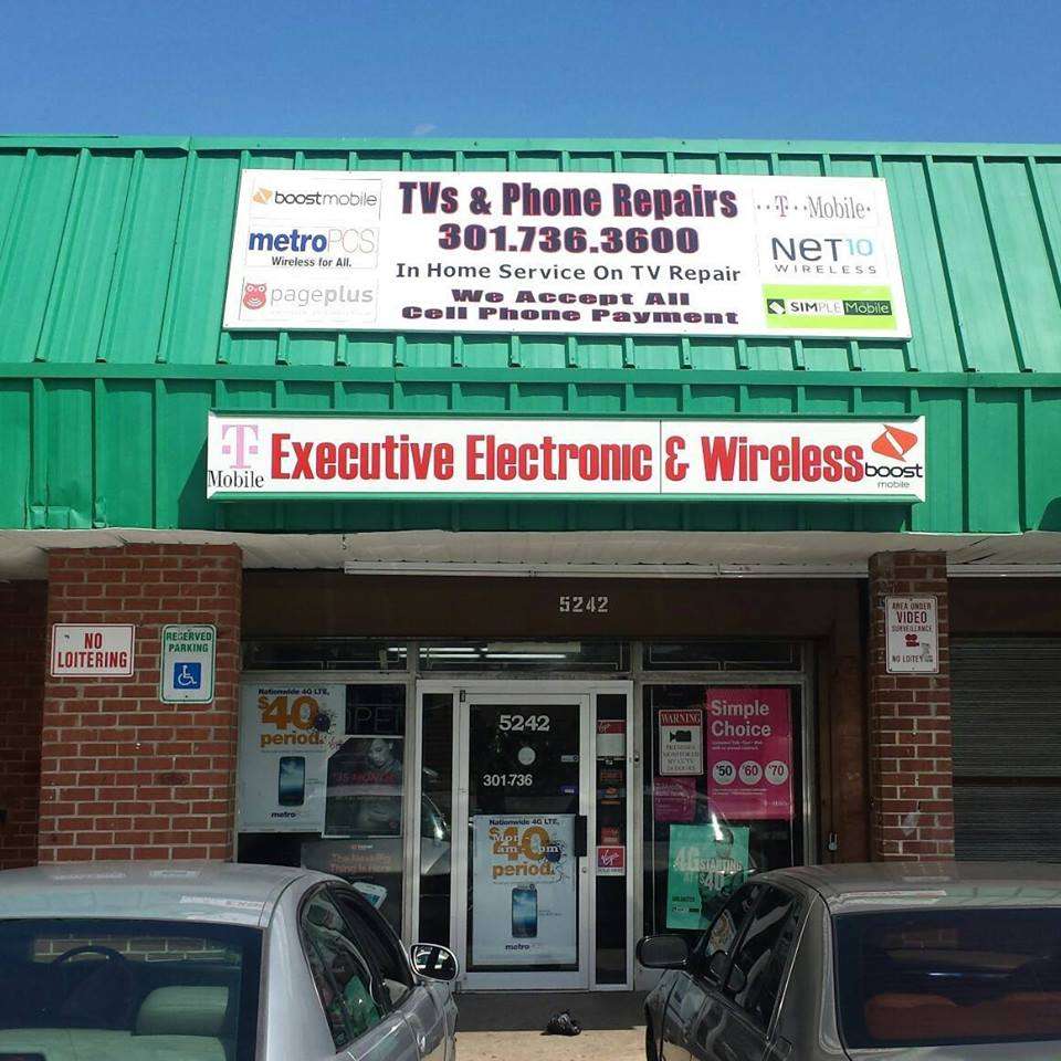 Executive Electronics & Wireless / 99 & Up COmputers | 5242 Marlboro Pike, Capitol Heights, MD 20743, USA | Phone: (301) 736-3600