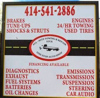 All-Nite Towing & Repair | 5923 W Lincoln Ave, West Allis, WI 53219, USA | Phone: (414) 541-2886