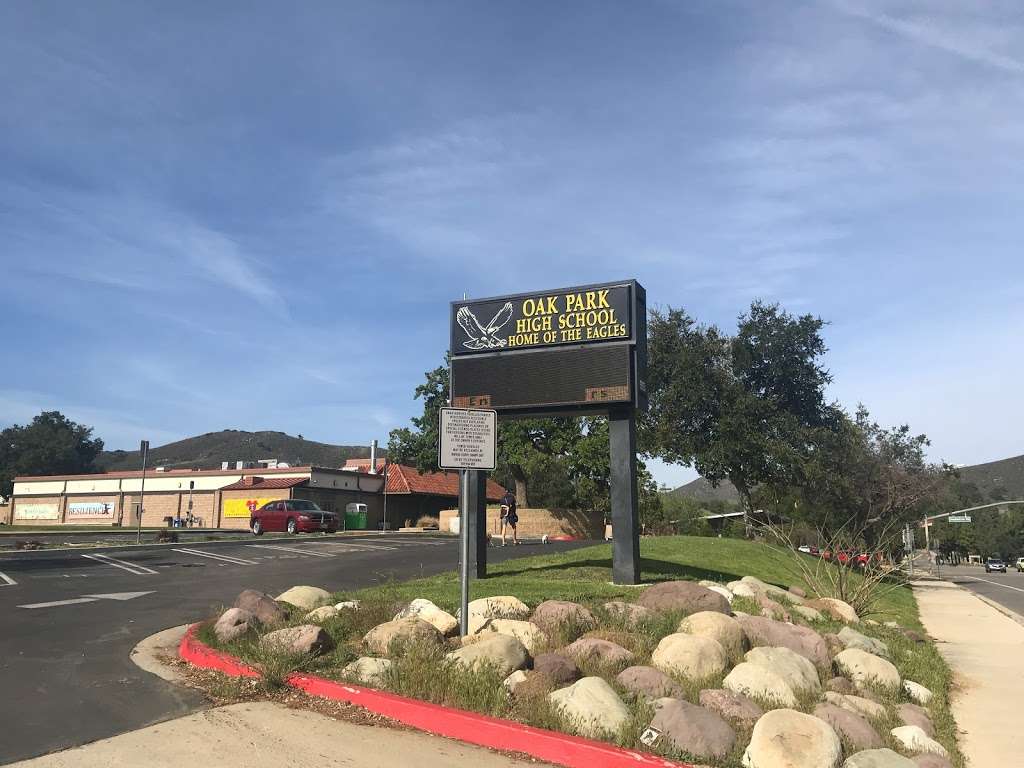 Oak Park High School | 899 Kanan Rd, Oak Park, CA 91377, USA | Phone: (818) 735-3300 Oak Park High School | 899 Kanan Rd, Oak Park, CA 91377, USA | Phone: (818) 735-3300