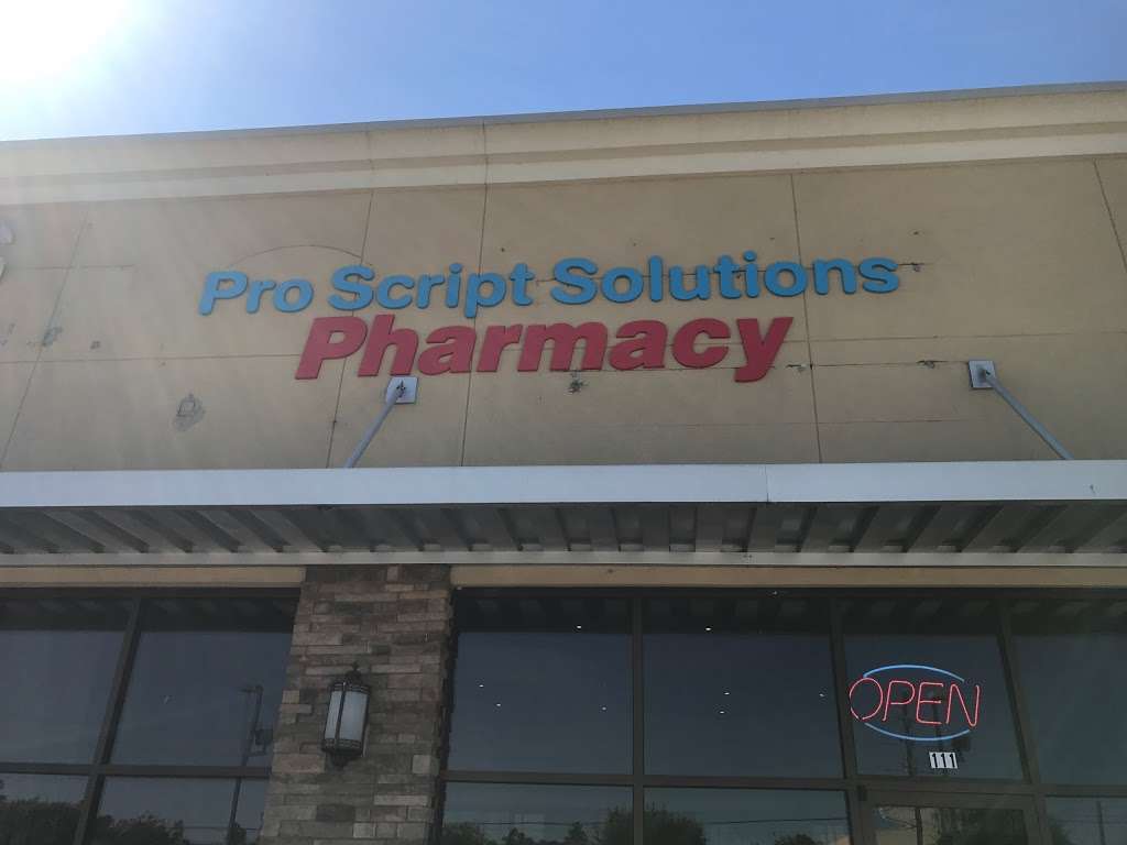 Pro Script Solutions Pharmacy | 6730 Atascocita Road #111, Atascocita, TX 77346, USA | Phone: (281) 570-6707