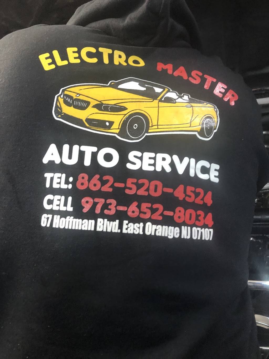 Electro Master Auto Service | 67 Hoffman Blvd, East Orange, NJ 07017, USA | Phone: (973) 652-8034