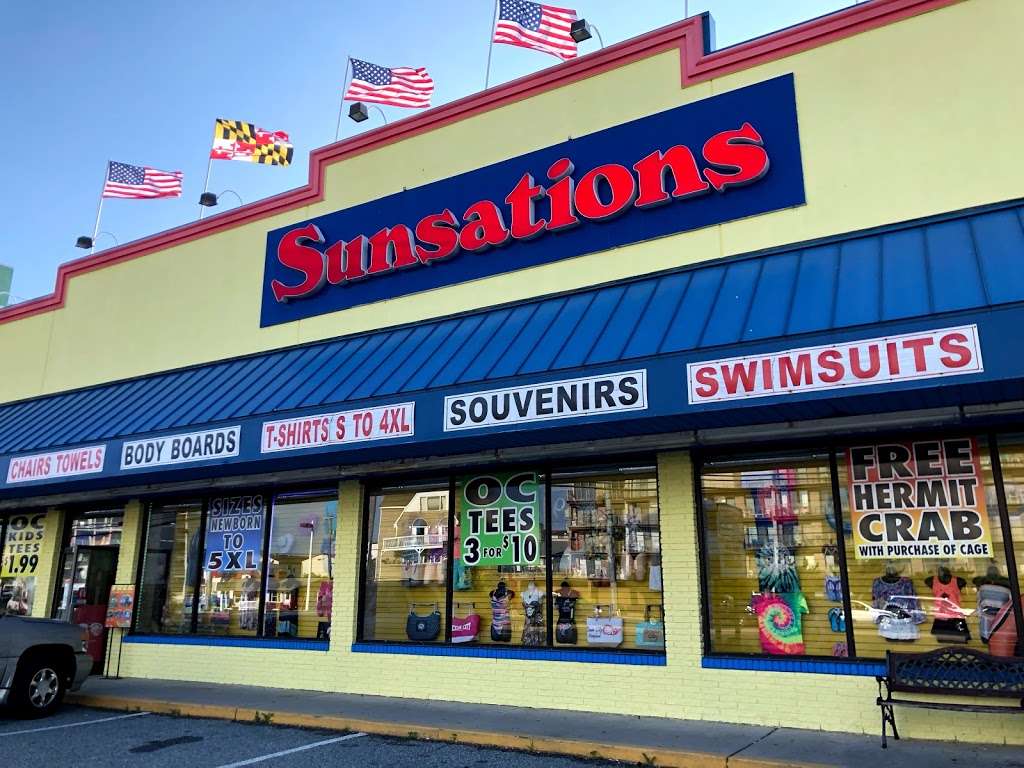 Sunsations | 7605 Coastal Hwy, Ocean City, MD 21842, USA