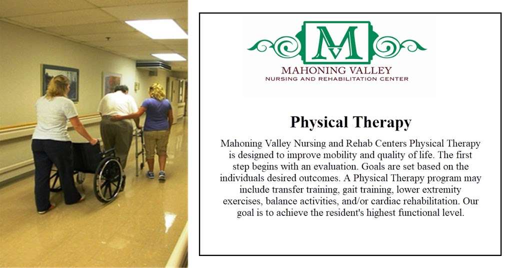 Mahoning Valley Nursing & Rehabilitation Center | 397 Hemlock Dr, Lehighton, PA 18235 | Phone: (570) 386-5522