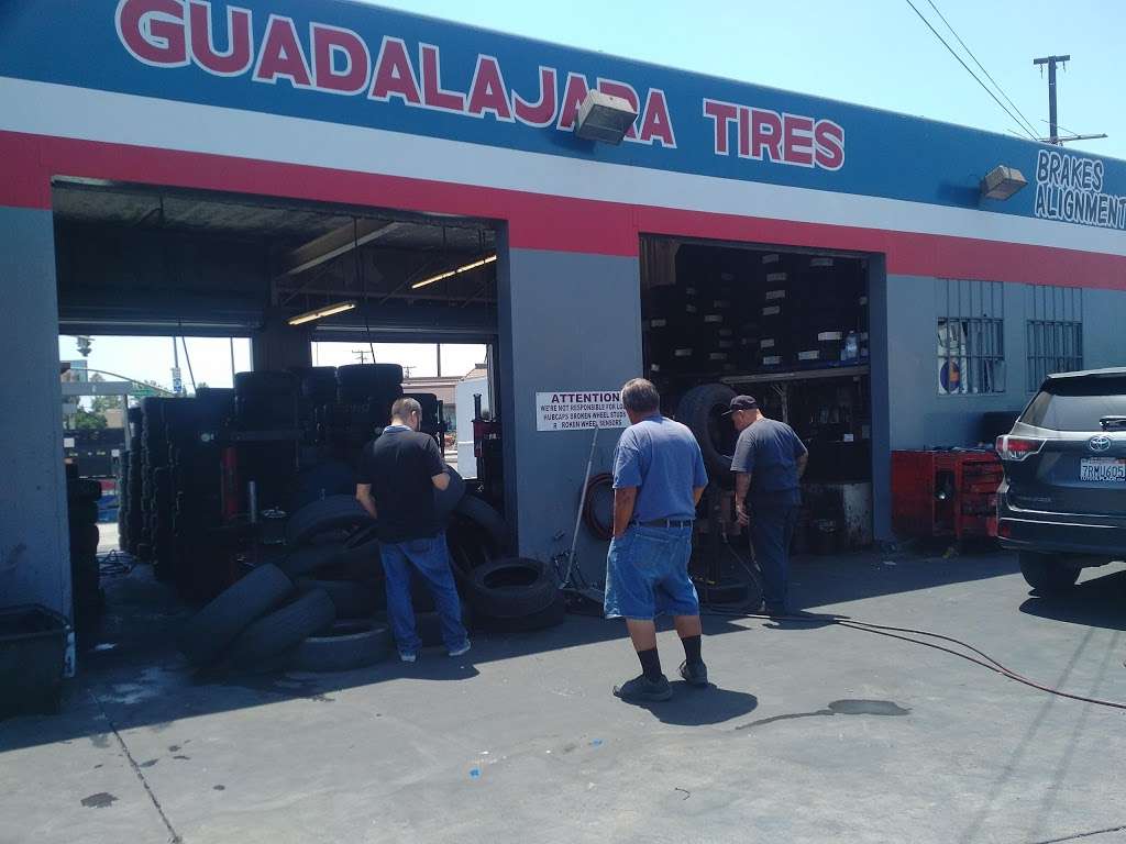 Guadalajara Tire Services | 2501 Westminster Ave, Santa Ana, CA 92706, USA | Phone: (714) 554-5503