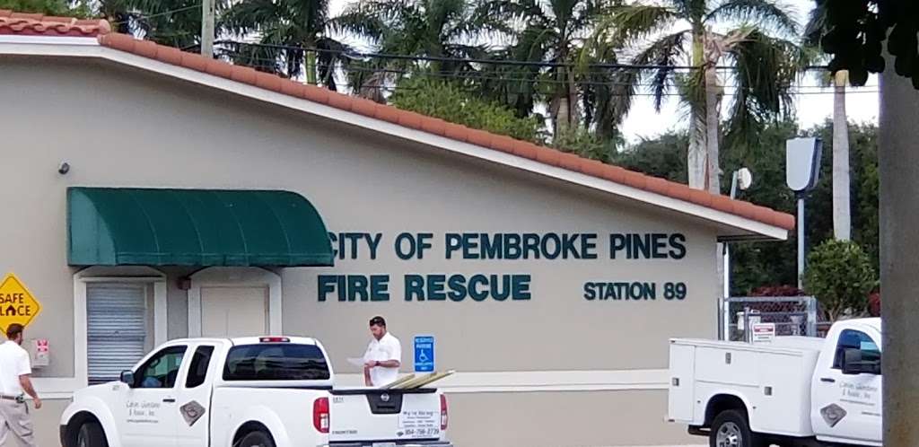 Pembroke Pines Fire Rescue Station 89 | 13000 Pines Blvd, Pembroke Pines, FL 33027, USA | Phone: (954) 435-6700