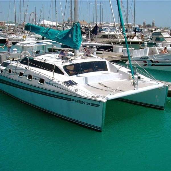 Phenix Sailing Catamaran Charters (DuSable Harbor Chicago) | 111 N Lake Shore Dr, Chicago, IL 60611, USA | Phone: (312) 600-7577