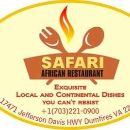 Safari African Restaurant LLC | 17471 Jefferson Davis Hwy, Dumfries, VA 22026 | Phone: (703) 221-0900
