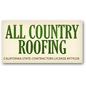 All Country Roofing | 7012 Del Rio Dr, San Jose, CA 95119, USA | Phone: (408) 314-8593