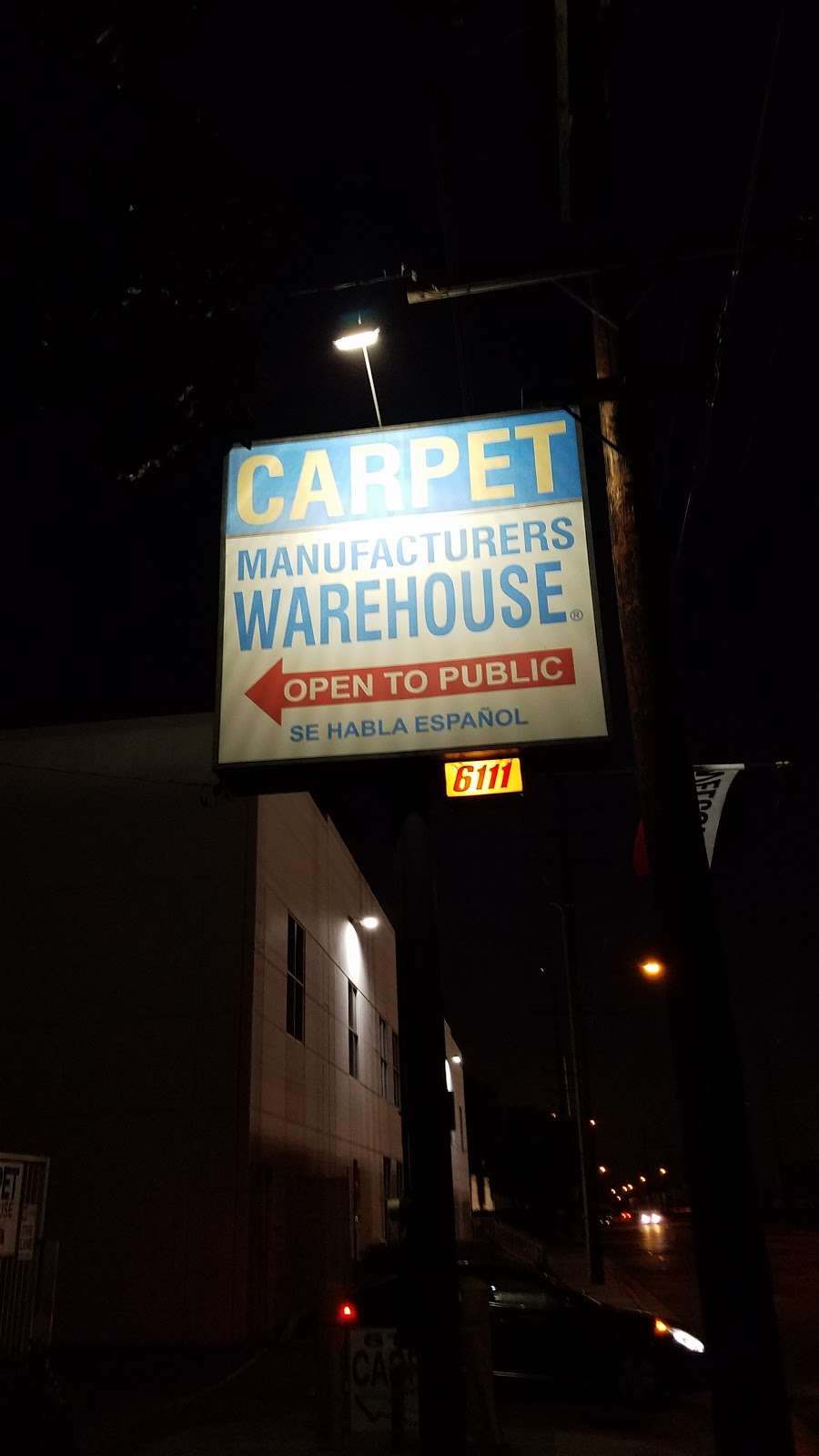 Carpet Manufacturers Warehouse | 6111 Randolph St, Commerce, CA 90040, USA | Phone: (323) 888-2424