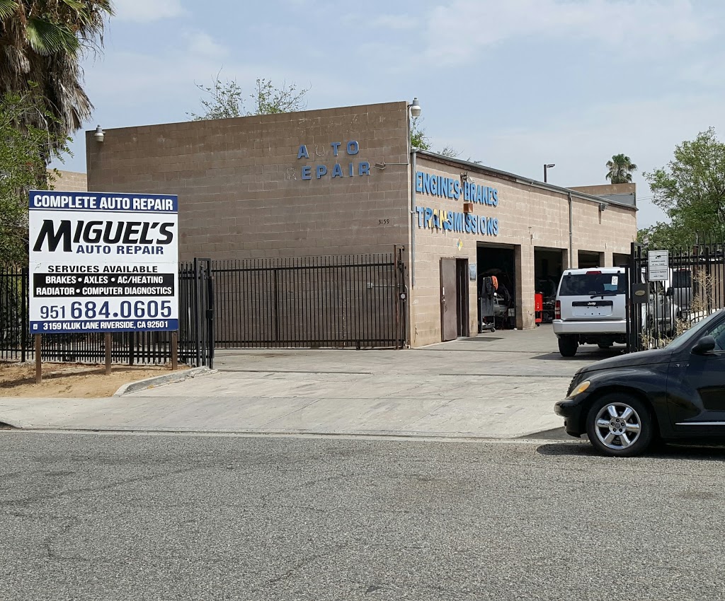 Miguels Auto Repair | 3159 Kluk Ln, Riverside, CA 92501, USA | Phone: (951) 684-0605