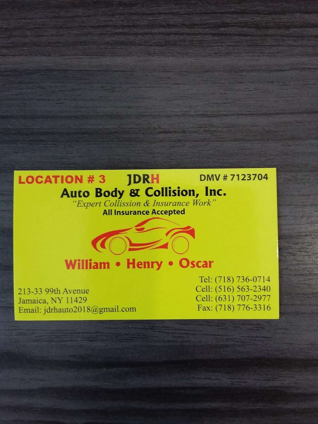 JDRH AUTO BODY & COLLISION INC | 21333 99th Ave, Jamaica, NY 11429 | Phone: (718) 736-0714