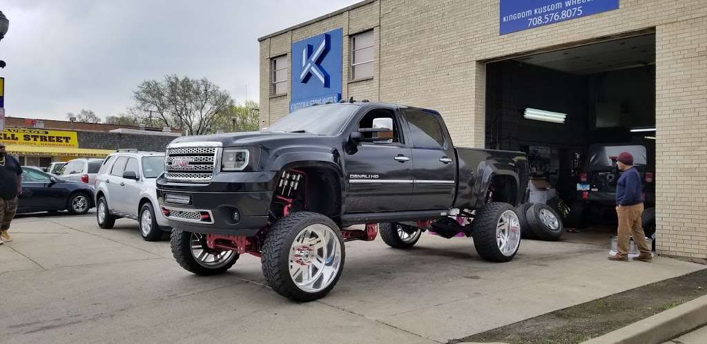 Kingdom Kustom Wheels | 2657 W 87th St, Evergreen Park, IL 60805, USA | Phone: (708) 576-8075