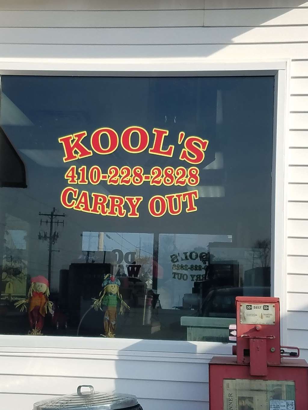 Kools Carry-Out | 112 Washington St, Cambridge, MD 21613, USA | Phone: (410) 228-2828